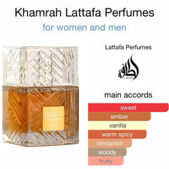 Lattafa Khamrah - Eau de Parfum - 100ml